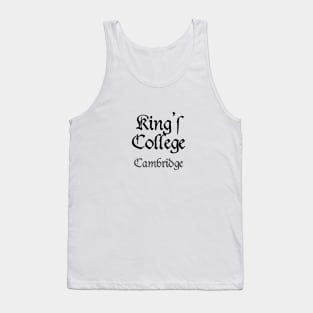 Cambridge King's College Medieval University Tank Top
